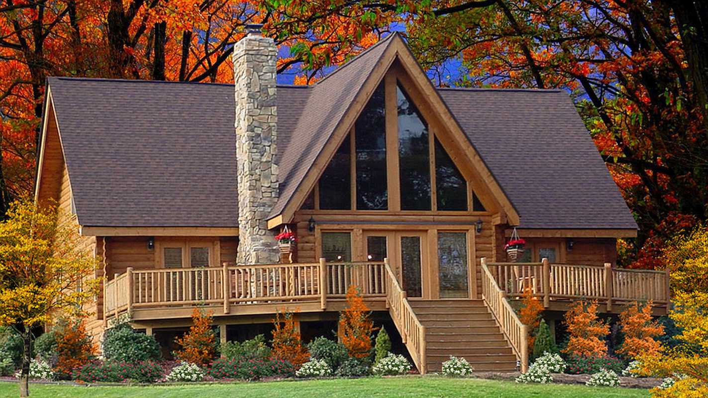 Log Home Exterior - Ashland