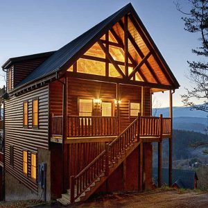 Log Home Exterior - Beechmountain