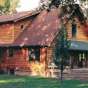 Log Home Exterior - Carson