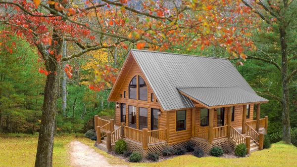 Log Home Exterior - Dillon