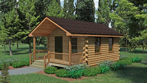 Log Home Exterior - Elkin