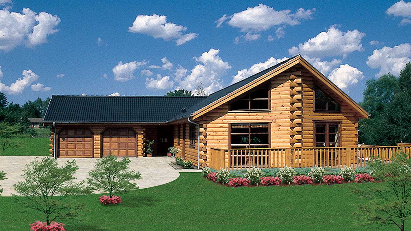 Log Home Exterior - Essex