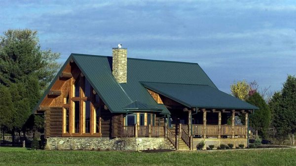 Log Home Exterior - Fairview