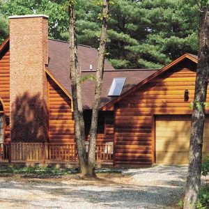 Log Home Exterior - Forestgrove