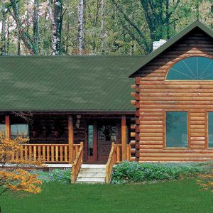 Log Home Exterior - Greenbriar