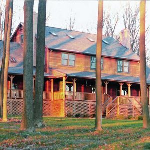 Log Home Exterior Layout - Hamilton