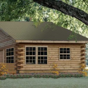 Log Home Exterior - Hartland