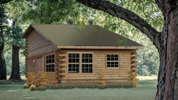 Log Home Exterior - Hartland