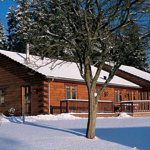 Log Home Exterior - Kingsbury