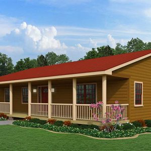Log Home Exterior - Lostriver