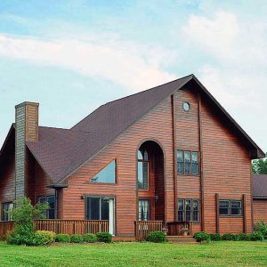 Log Home Exterior - Mountholly