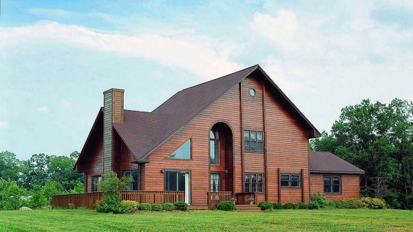 Log Home Exterior - Mountholly