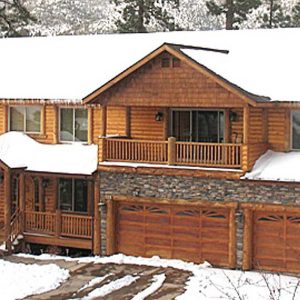 Log Home Exterior - Mountvernon
