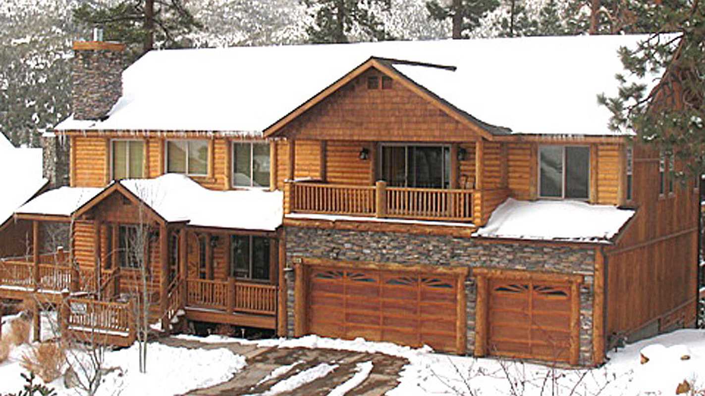 Log Home Exterior - Mountvernon