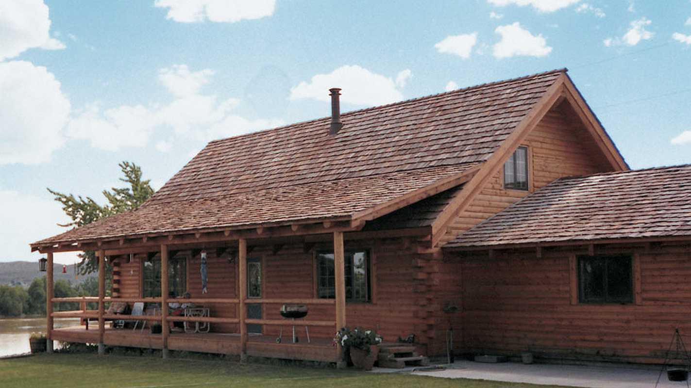 Log Home Exterior - Northlake