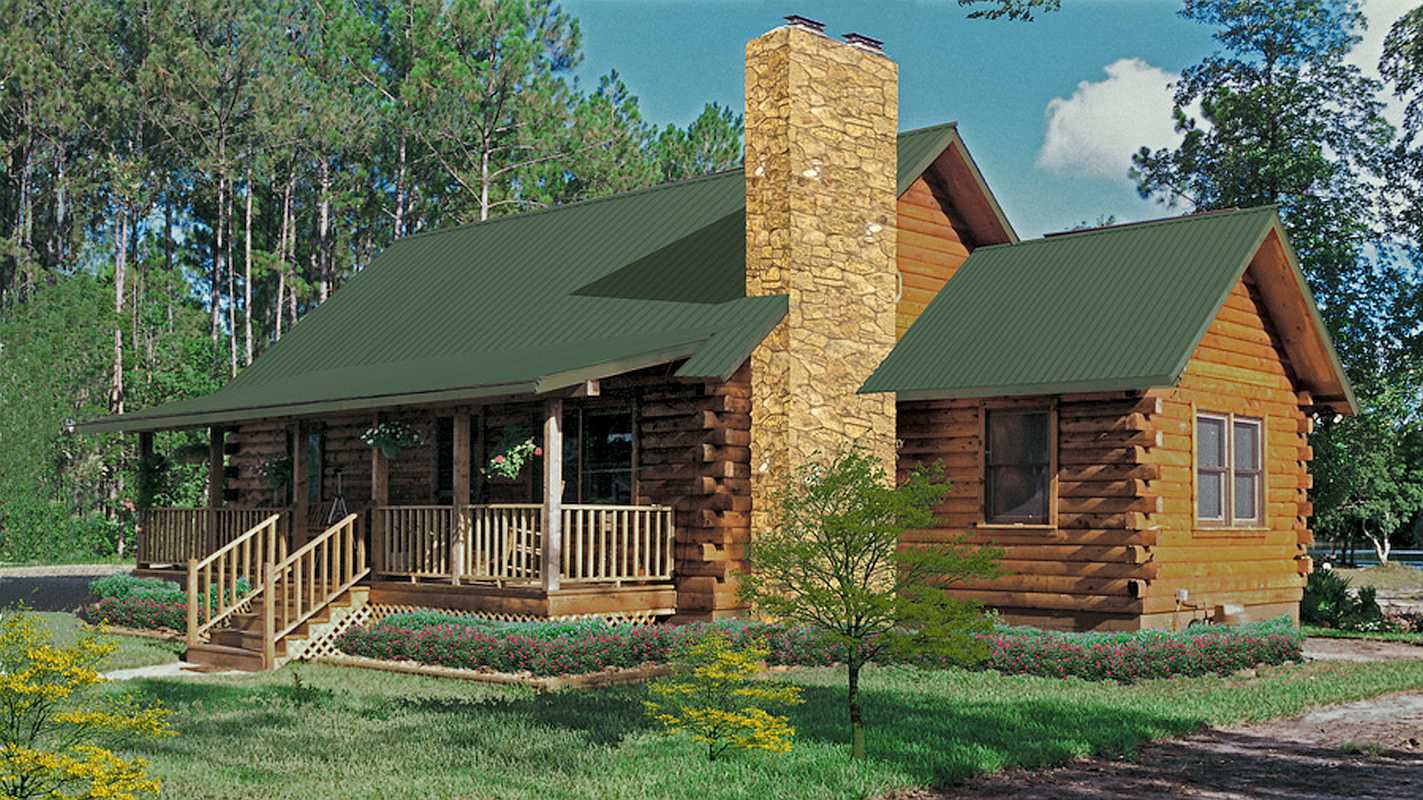 Log Home Exterior - Rosehill