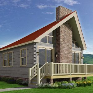 Log Home Exterior - Rushvalley