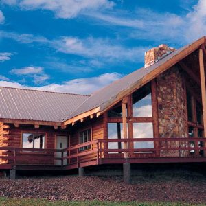 Log Home Exterior Layout - Sonoma