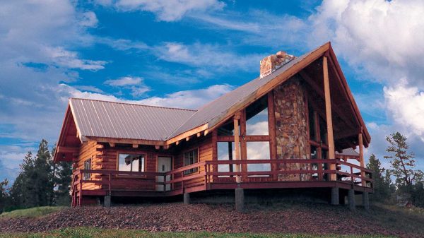 Log Home Exterior Layout - Sonoma