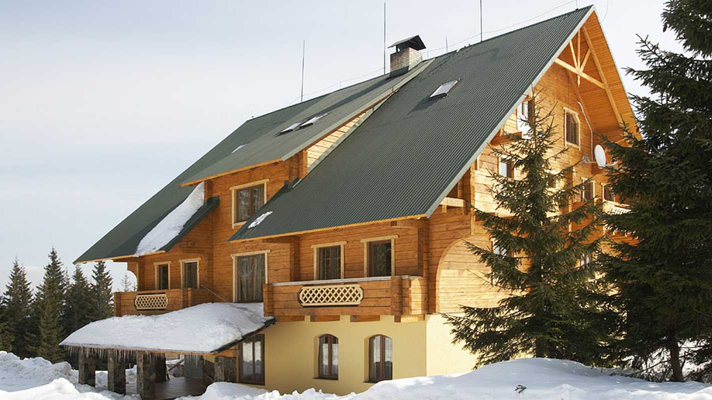 Log Home Exterior - Vail