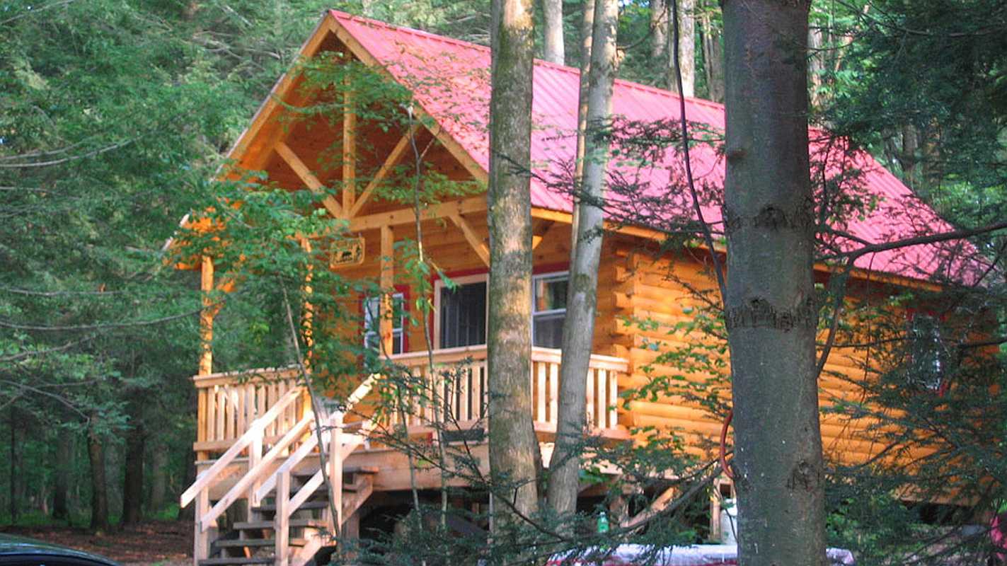 Log Home Exterior - Walnutcreek