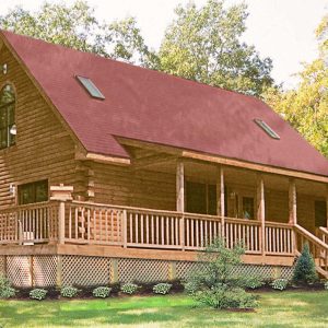 Log Home Exterior - Warren