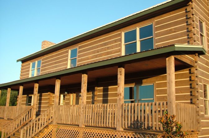 Log Home Deck and Porches