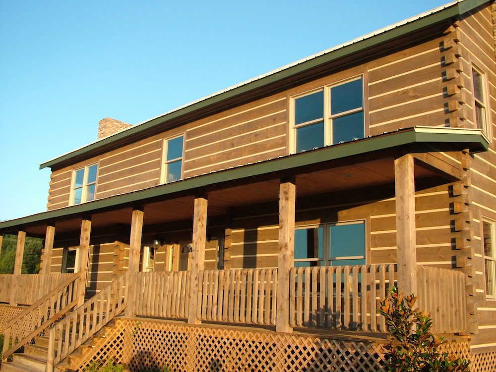 Log Home Deck and Porches