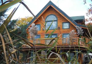 Log Homes Exterior - Andover