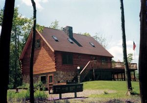 Log Homes Exterior - Aspen