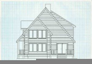 Log Homes Right Elevation - Barclay