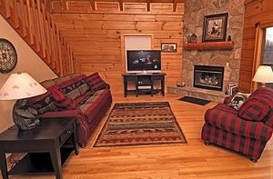 Log homes Living Room - Beechmountain