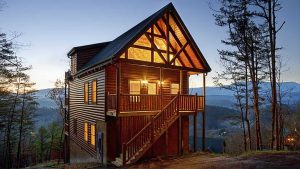 Log Home Exterior Design - Beechmountain