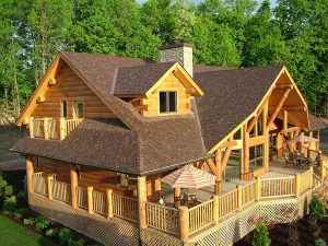 Modular Log Homes - Bigsky