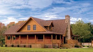 Log House Exterior - Blueridge