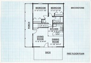 Log Homes First Floor Plan - Brookstone
