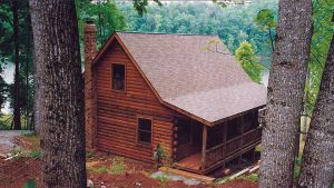 Log Home Exterior - Brookstone