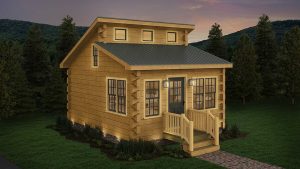 Modular Log Homes Exterior - Buckcreek