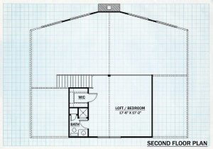 Log Homes Second Floor Plan - Buffaloriver