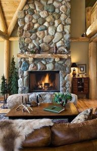 Luxury Living Room with Fire Place - Carlsbad