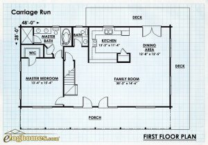 Log Homes First Floor Plan - Carriagerun