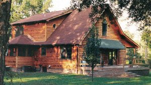 Log Homes Exterior - Carson