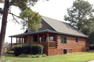 Log Cabin Exterior - Charleston