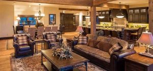 Living room with Kitchen and Dining - Cherokee
