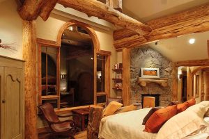 luxury Bedroom Interior - Chimney rock