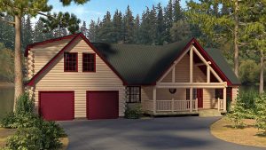 Log Homes Exterior - Cumberland