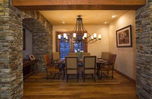 Log Homes Living Room - Arlington