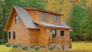 Log Cabin Home Exterior - Dillon