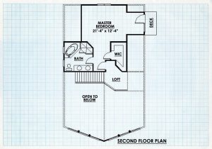 Log Home First Floor Plan - Flat Rock