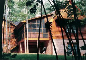 Log Cabin Exterior - Forest Grove